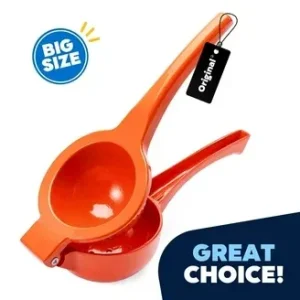 2 in 1 lemon squeezer – single bowl manual juicer