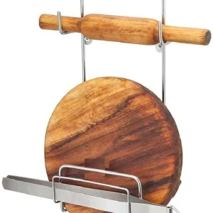 chakla belan chimta stand | rolling pin board & tong kitchen set