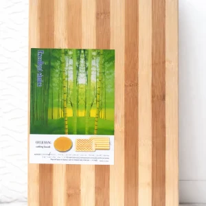 bamboo wooden cutting board with hanging ring