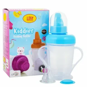 beginner baby feeding bottle with handle – 150 ml | multicolor